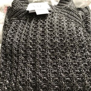 Ladies Calvin Klein Grey metallic sweater